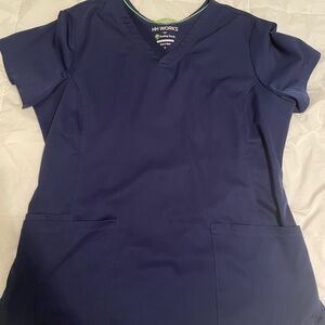 Healing Hands scrub top